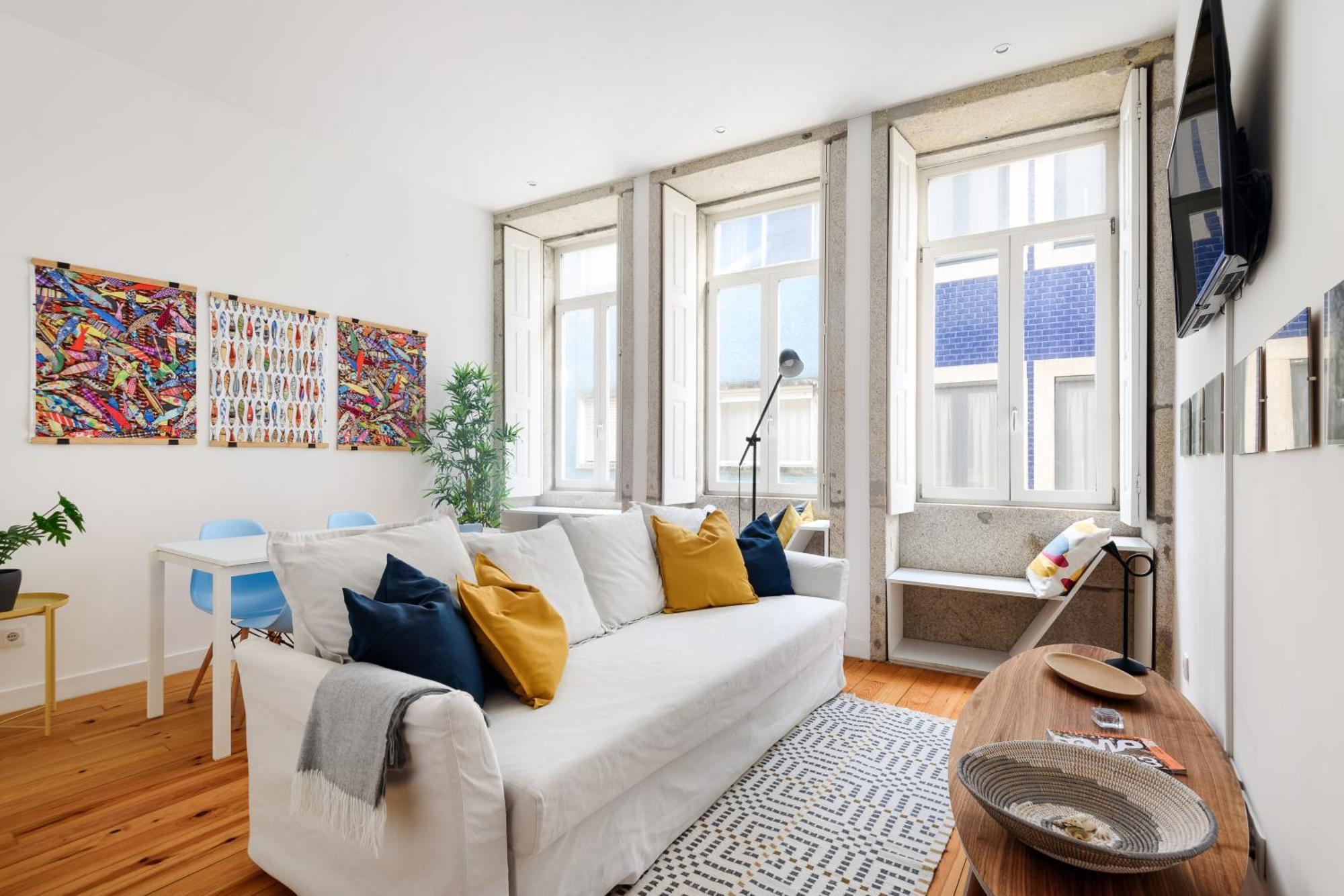 Spacious Duplex In Porto'S Downtown • A/C Exteriör bild